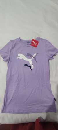 T-shirt lilás Puma