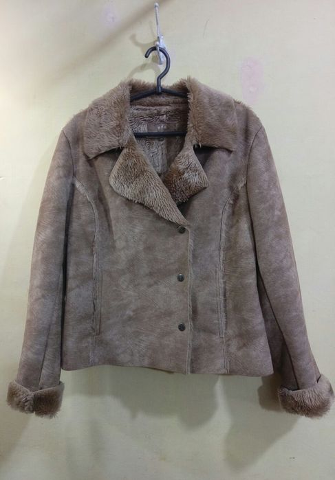 Оригинал женская демисезонная дубленка Marks&Spencer Per Una