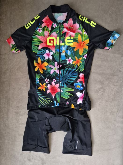 Koszulka "ale" i spodenki rowerowe rockrider 10 lat