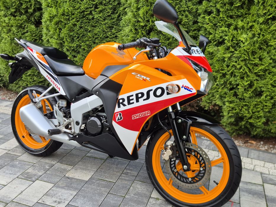 Honda CBR 125 REPSOL 2015 Mega Zadbana Kat b a1