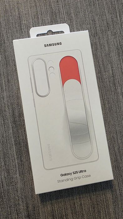 Capa Samsung Galaxy S25 Ultra standing case white