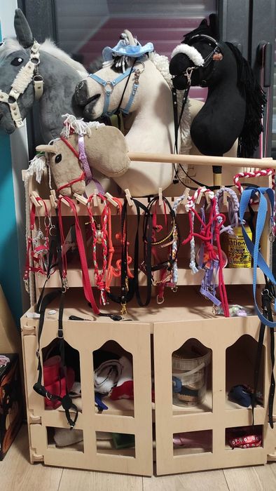 Zestaw stajnia plus siodlarnia dla hobby horse
