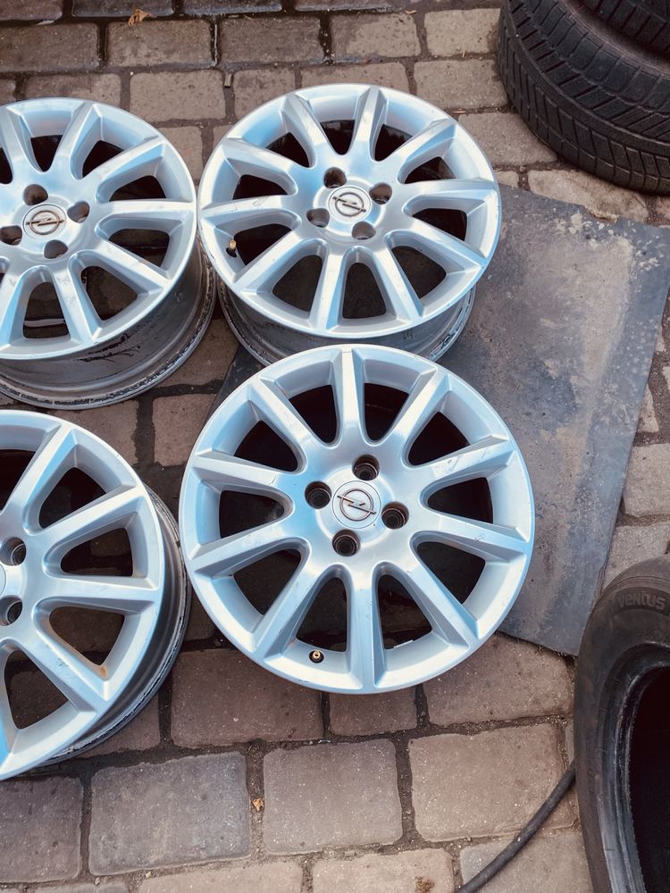 Alufelgi opel astra3  4x100x56.5 7.5j16 et37 ladne proste