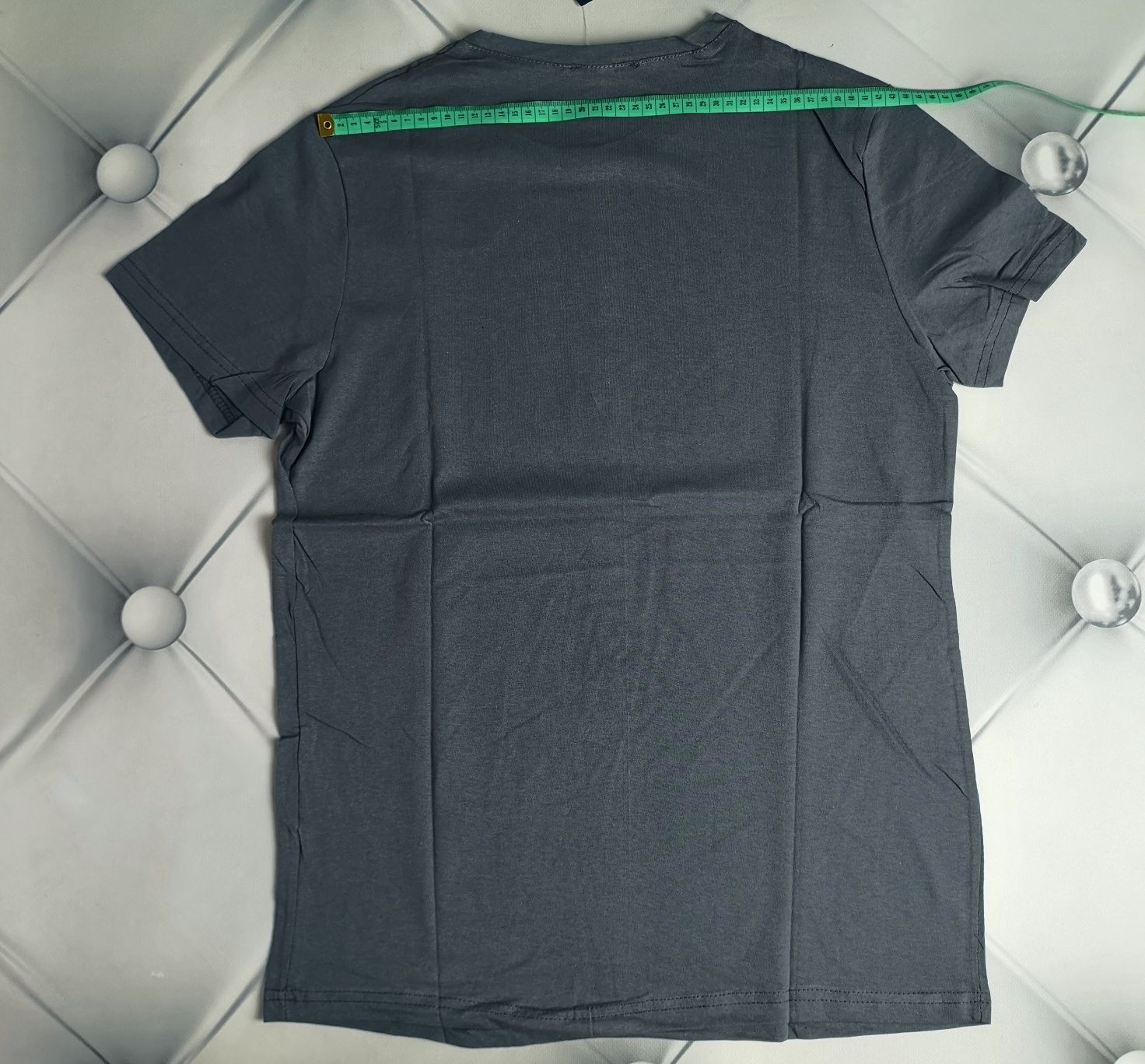 Szary T-shirt męski