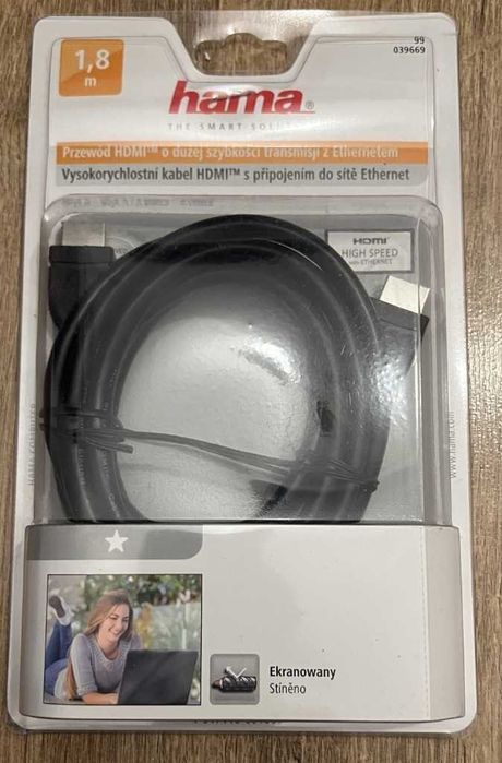 Hama 1.8m kabel HDMI - HDMI 2.0a