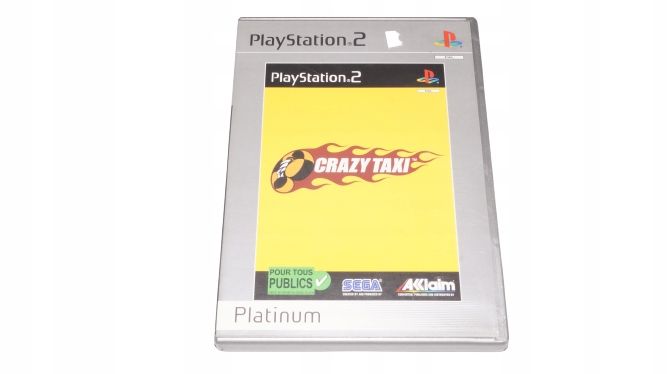 Gra Crazy Taxi Ps2 Używana Sony Playstation 2 Ps2