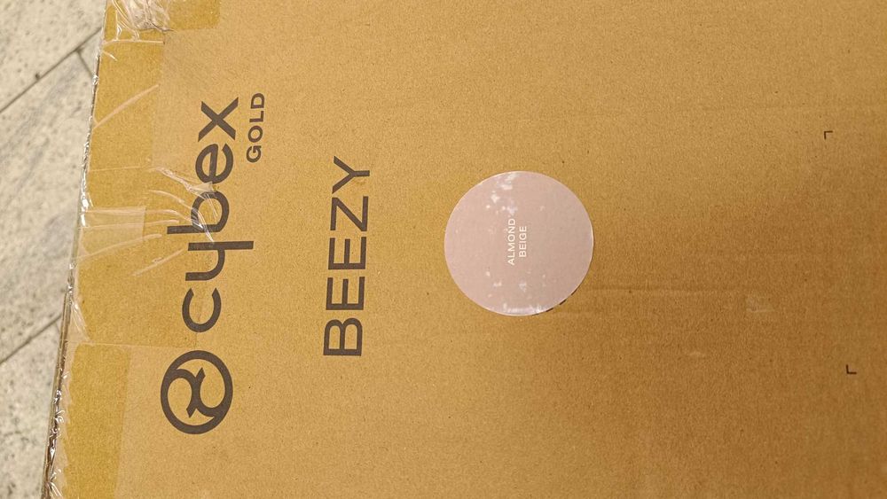 Wózek dziecięcy CYBEX BEEZY 2.0 almond beige beżowy, nowy
