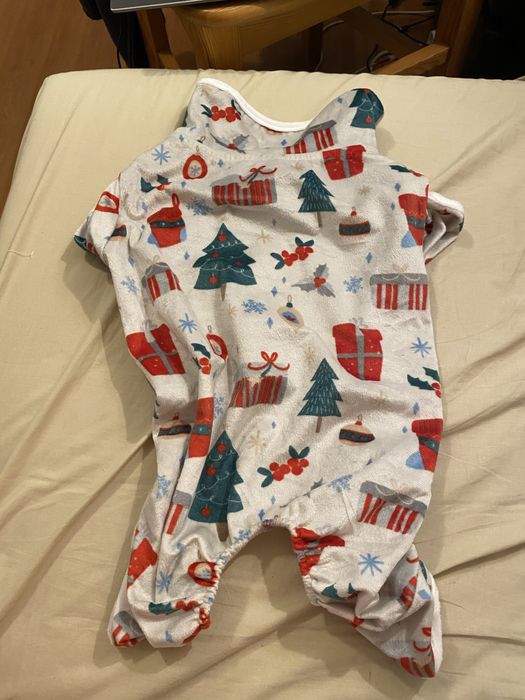 Ubranko dla psa christmas piżama S corgi buldog francuski święta