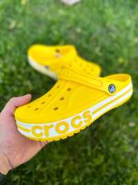 Купить Crocs Crocband bayaband Женские кроксы,крокси , жовті баябенд