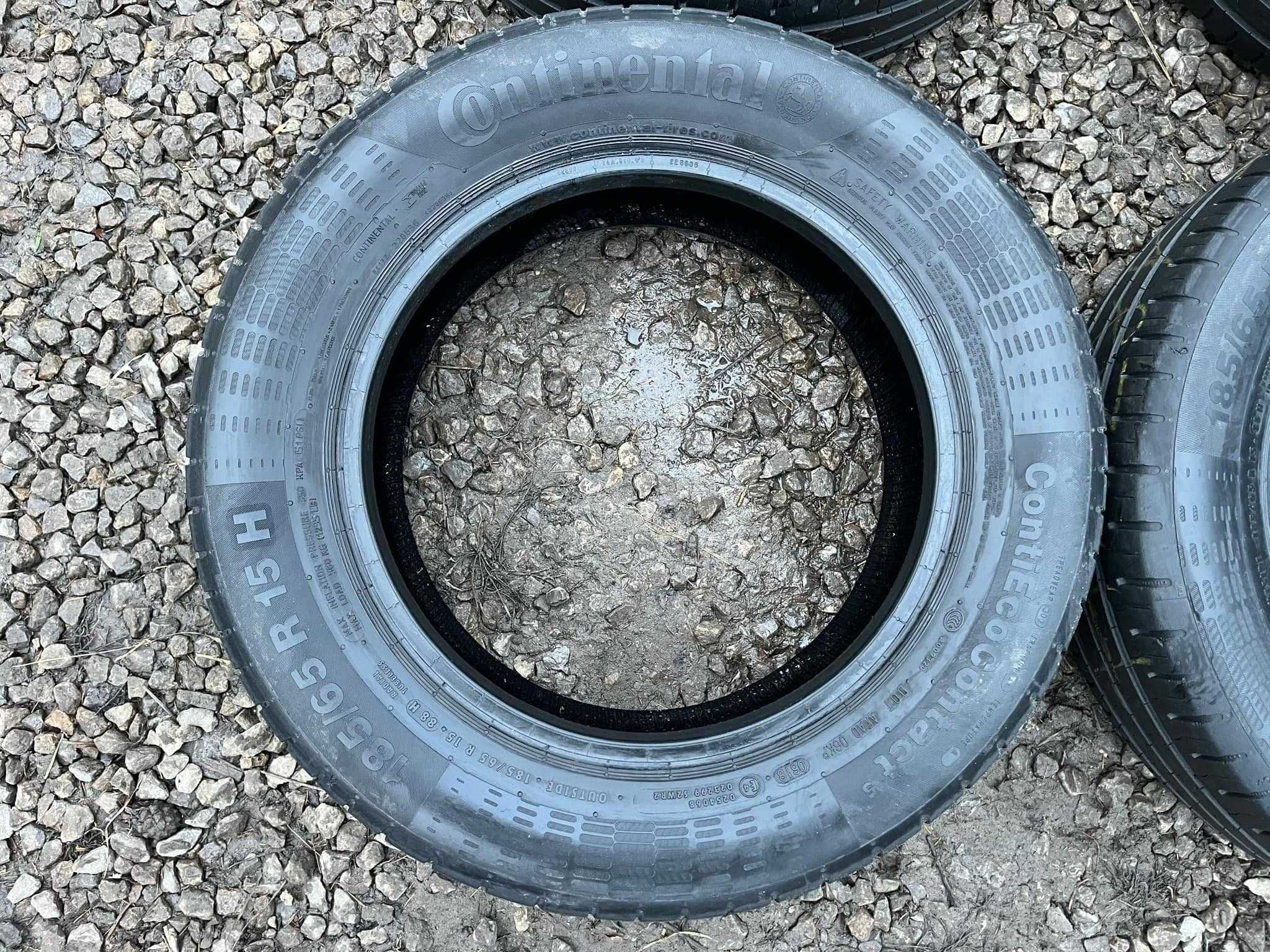 Opony 185/65R15 Continental ContiEcoContact 5 Lato 4sztuki 6,12mm