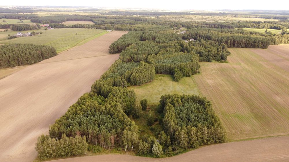 Piękna działka z warunkami zabudowy,staw,las,mazury