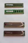Kości ram 4 GB x 4 = 16 GB pamięci DDR3