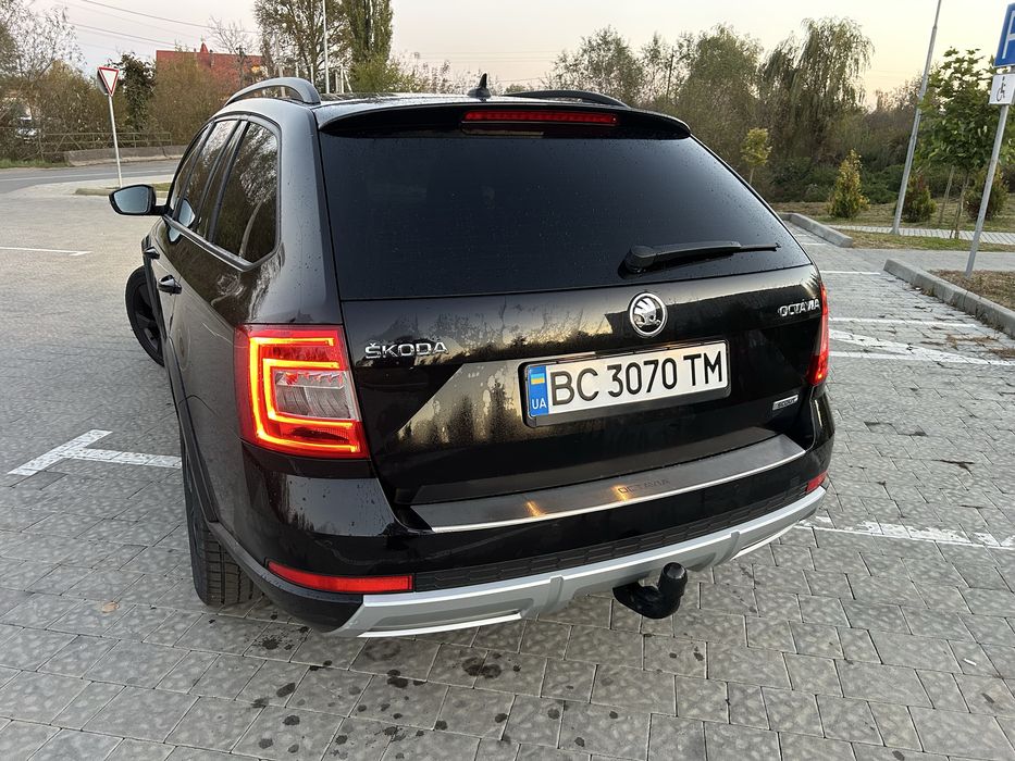 Шкода а7 скаут Skoda octavia A7 scaut 2014 4\4