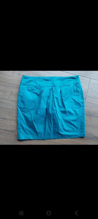 Tom Taylor turkusowa bawełniana letnia spódnica rozm . 40/42 XL