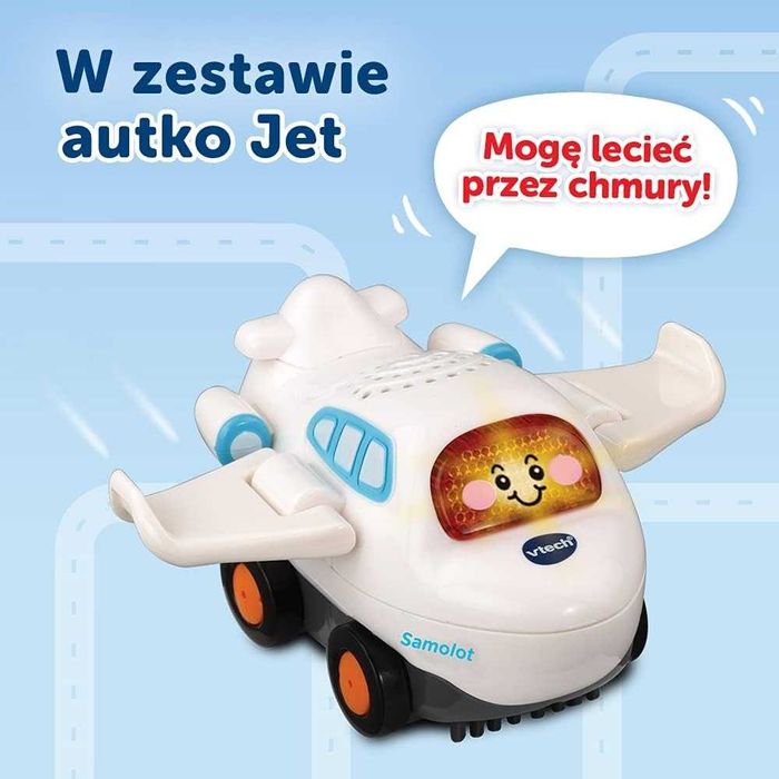 Vtech Tut Tut Autka Odlotowe lotnisko + samolot 61241