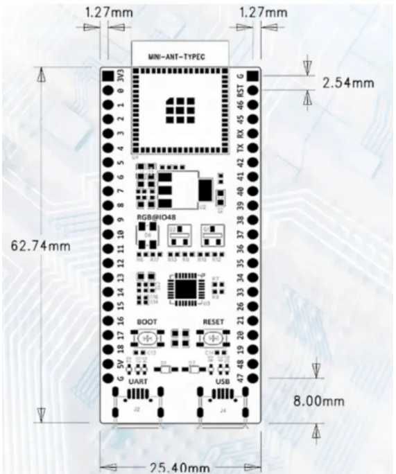 ESP32-S3-WROOM-1-N16R8 WiFi ttst1498