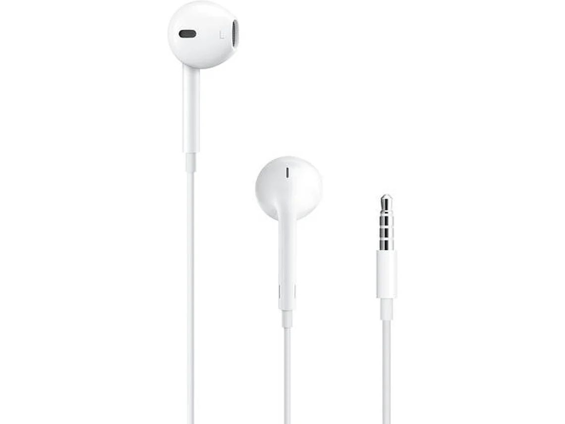 APPLE Earpods (In Ear - Microfone - Noise Cancelling - Branco)