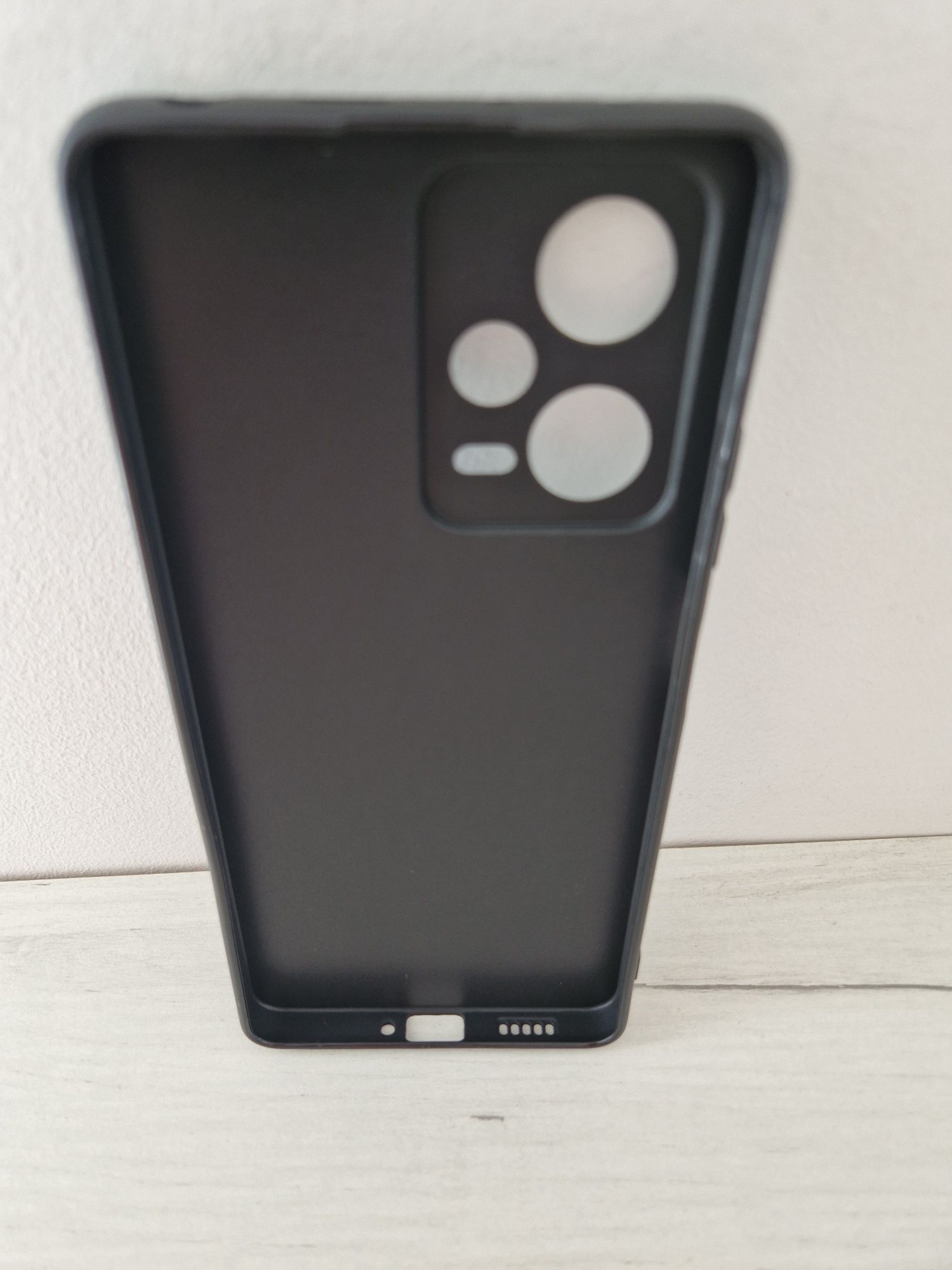 Back Case MATT do XIAOMI REDMI NOTE 12 PRO 5G Czarny