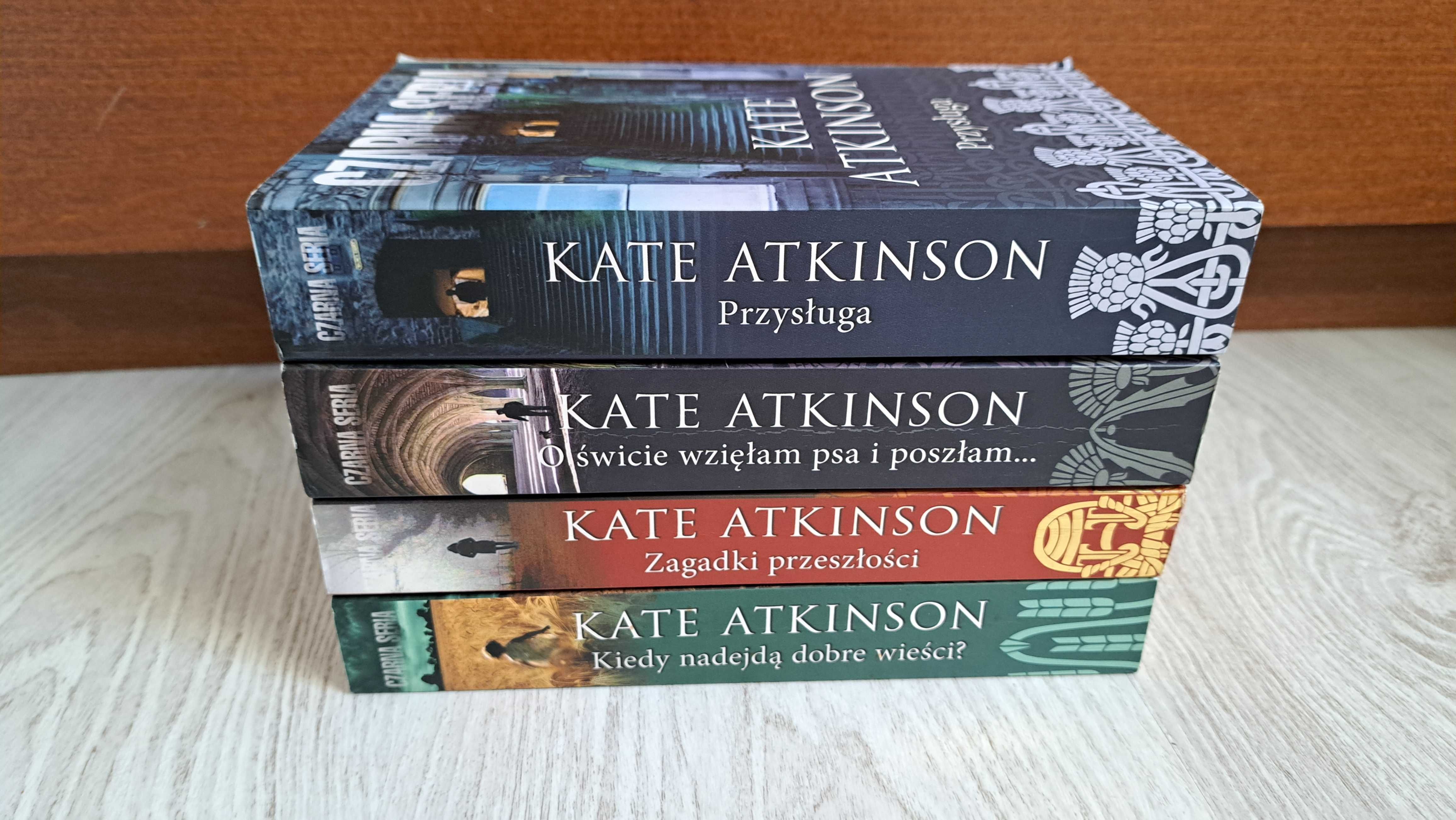 4x Kate Atkinson Kiedy nadejdą Przysługa Zagadki przeszłości O świcie