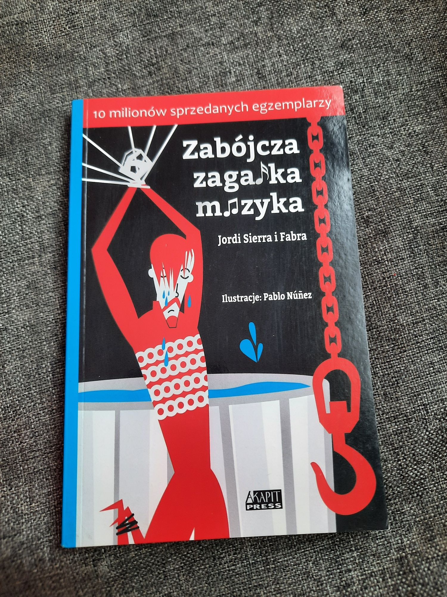 Książka zabójcza zagadka muzyka