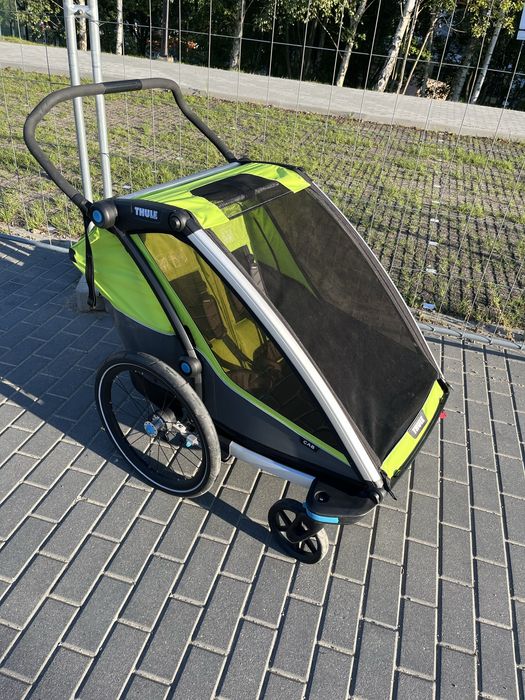 Thule Chariot Cab 2 w super stanie spacerówka przyczepka rowerowa