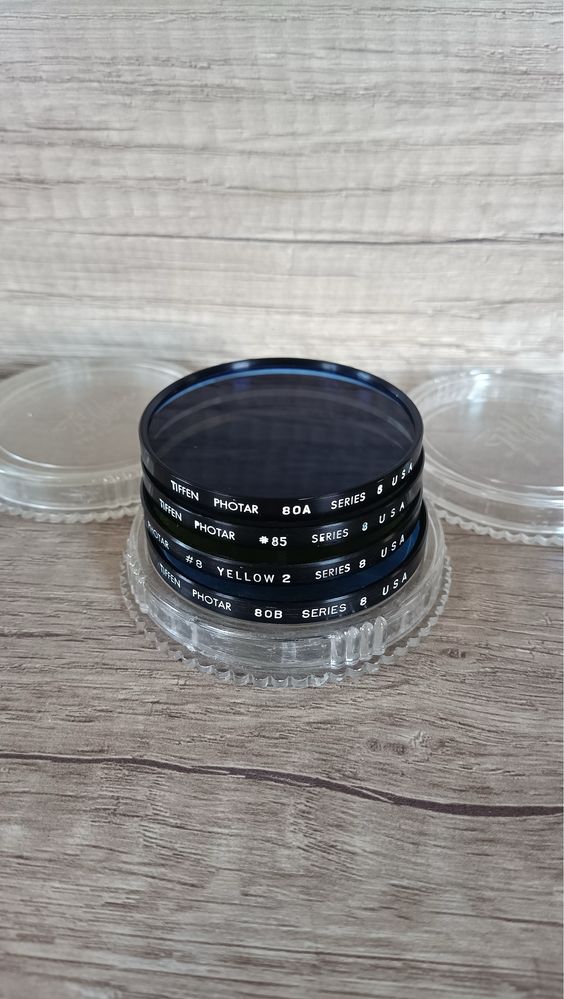 Tiffen PHOTAR Yellow 2, PHOTAR 80B, PHOTAR 80A Series 8, Світлофільтр