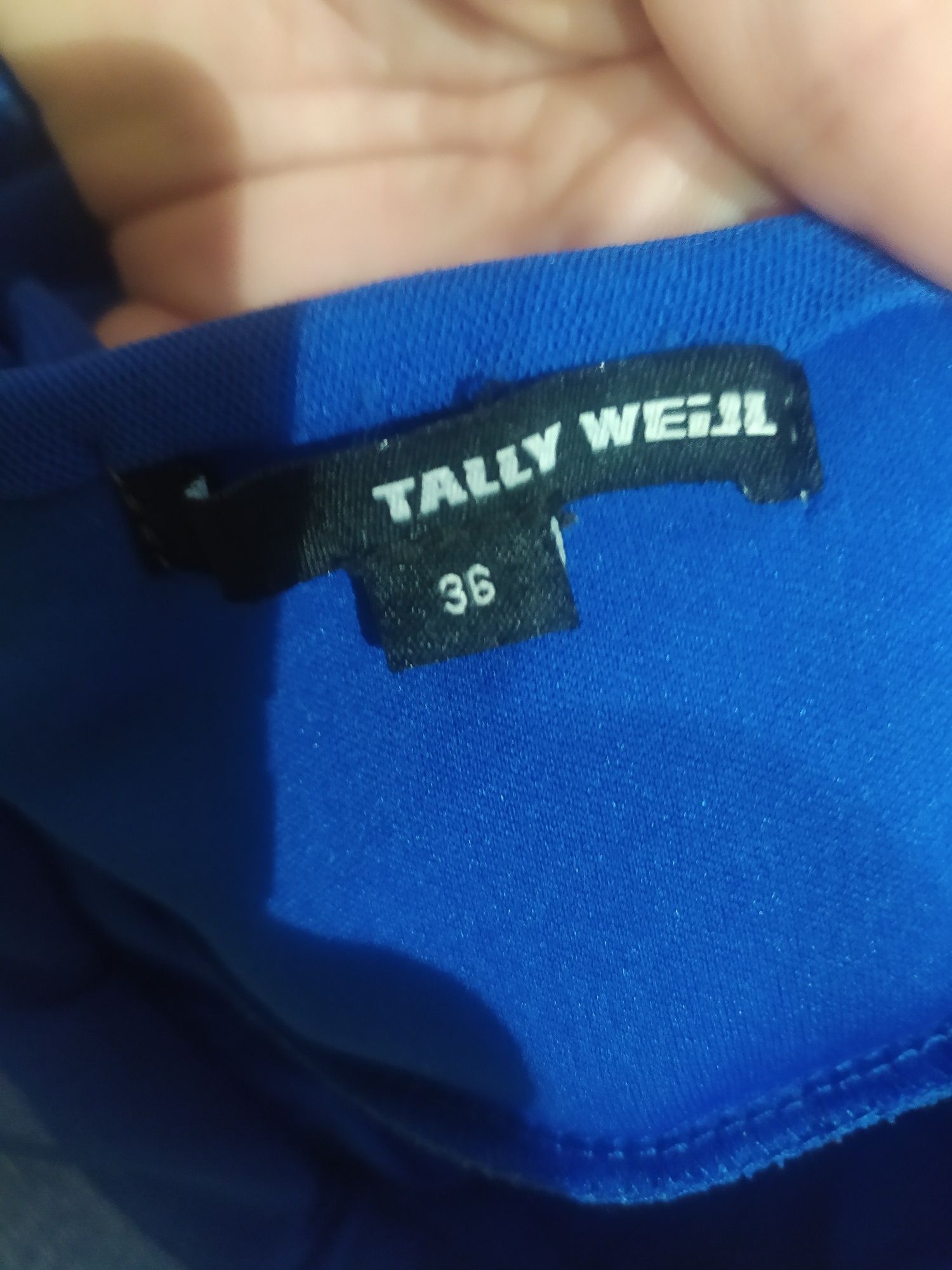 Sukienka wizytowa elegancka wesele chrzest komunia r 36 S Tally Weijl