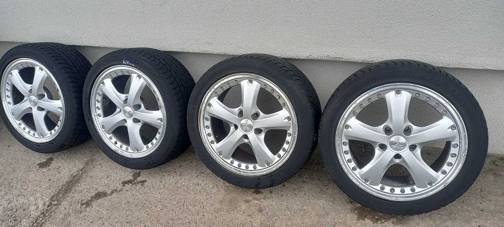 Felgi aluminioiwe OZ RACING koła opony Audi VW 5X112 17" kpl