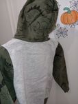 Bluza z kapturem ocieplana (98-104)