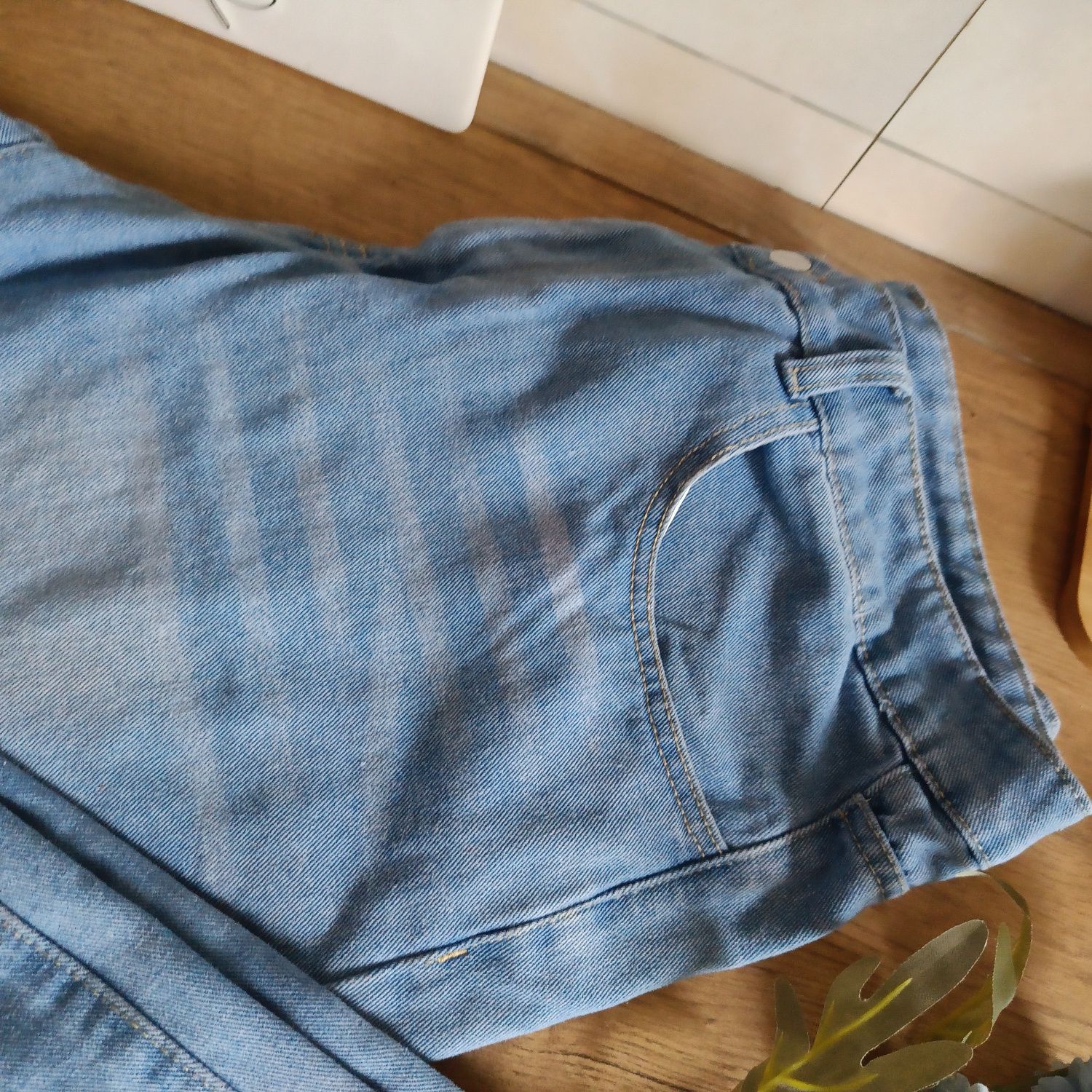 Nowe dżinsy damskie wysoki stan 4XL do pracy do biura na wiosnę lato
