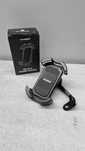 Czarny uchwyt rowerowy na telefon • Rockbros