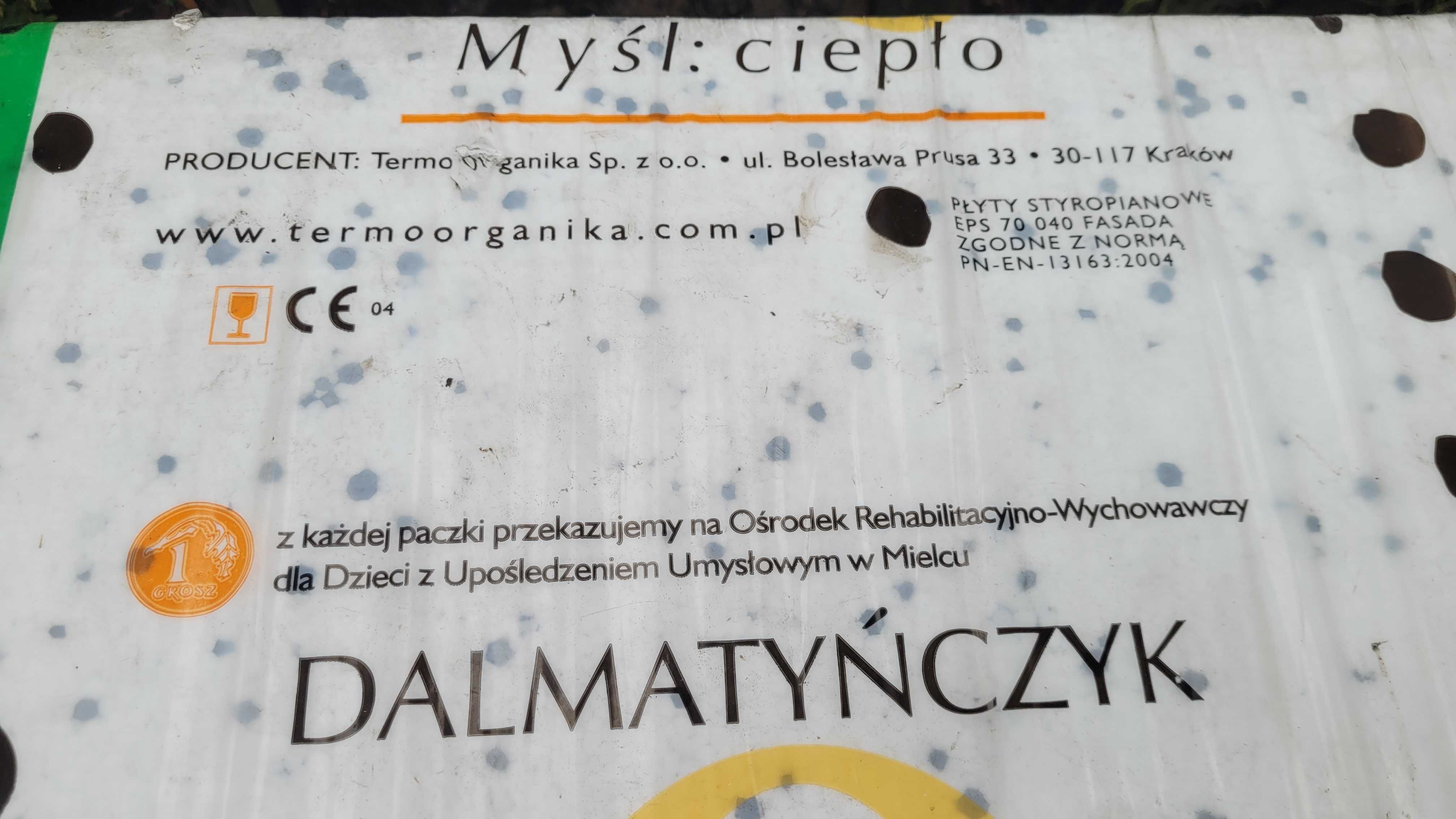 Styropian  EPS 70 040 Fasada Dalmatyńczyk 15cm frezowany