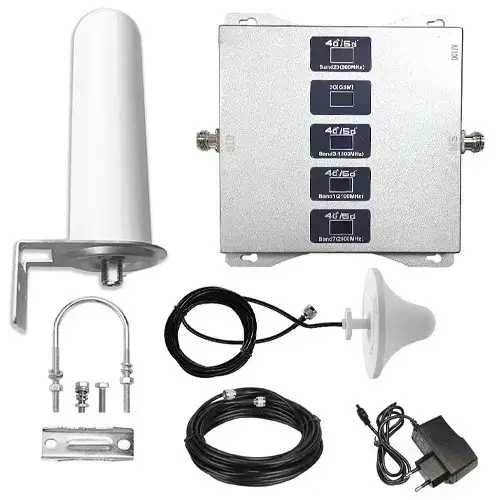 Усилитель мобильной связи интернета  диапазонов 800/900/1800/2100/2600