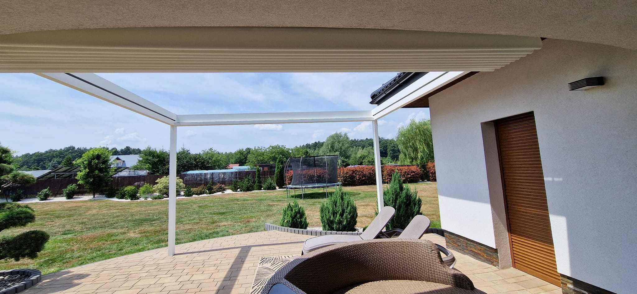 Pergola Ogród zimowy Zadaszenie tarasu Lamele Nowoczesny Design