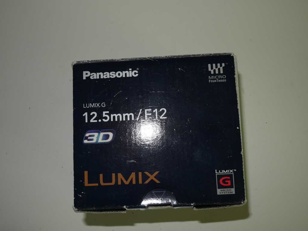 Obiektyw Panasonic 3D Lumix G 12.5/F12 H-FT012