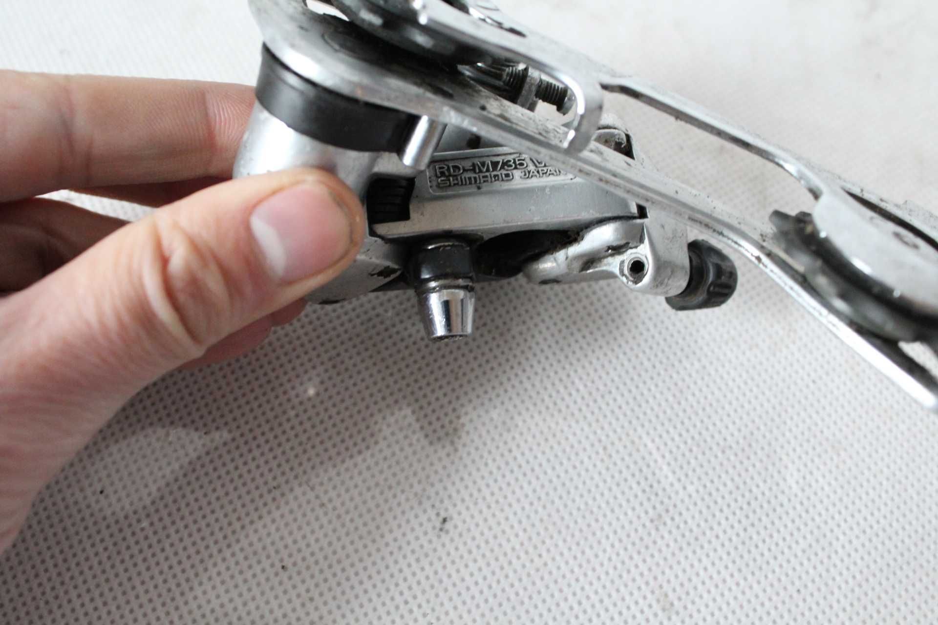 przerzutka shimano deore XT RD-M735 7sp era retro bc8