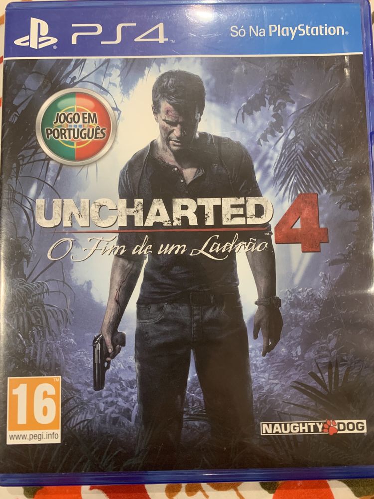 Uncharted 4 Jogo PS4