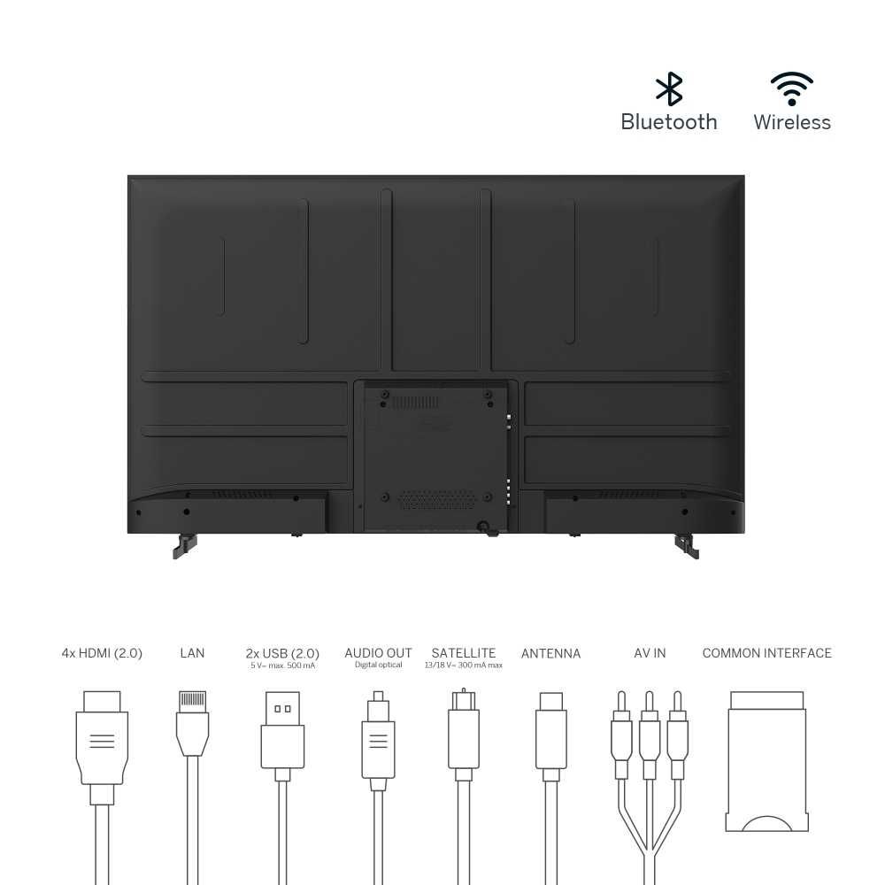 Скидка! Телевизор 55" Thomson 55QA2S13 (4K Android TV Bluetooth T2/S2)