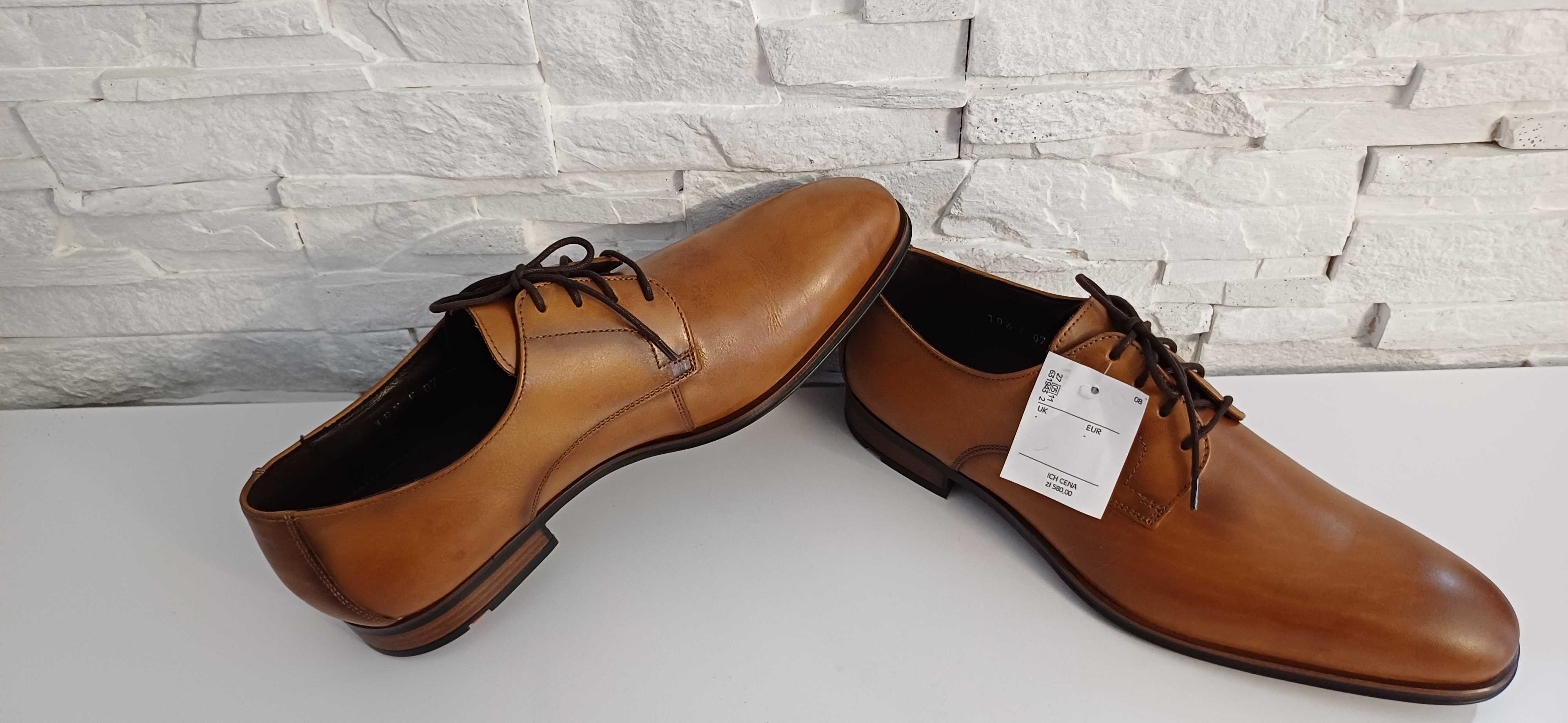 Buty wizytowe LLOYD roz.44,5 Uk.10,5 wkł.30 cm.