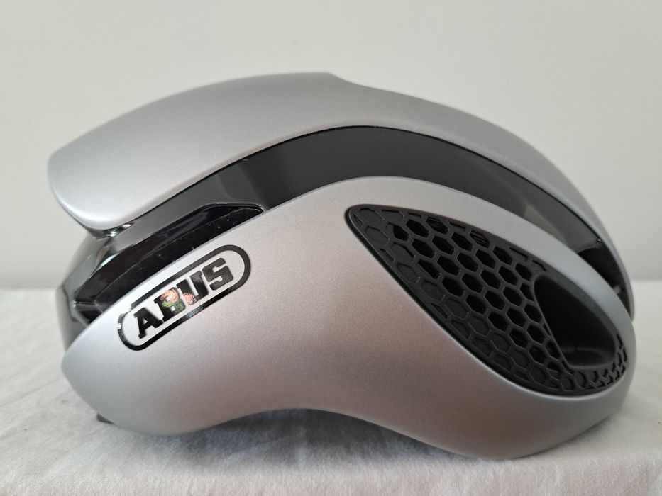 Kask rowerowy szosowy Abus GameChanger Gleam Silver S 51-55cm