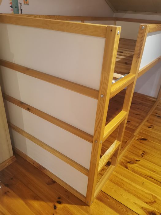 Łóżko piętrowe Ikea kura