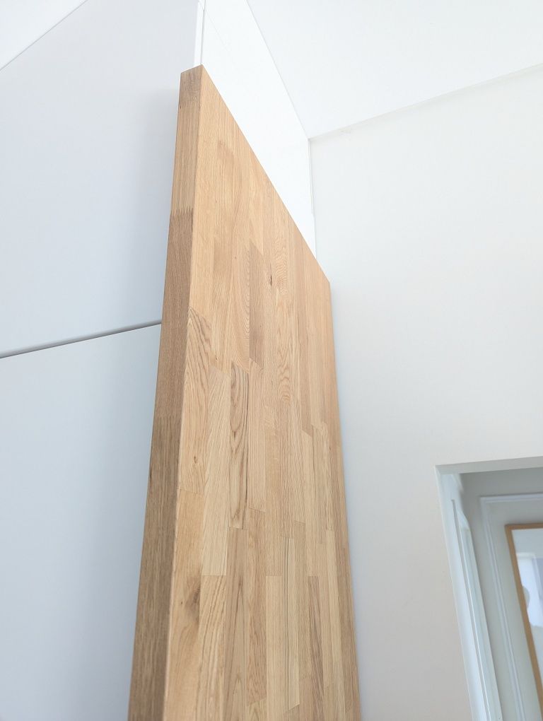 Bancada Karlby IKEA 246x3.8x63.5 Carvalho Nova