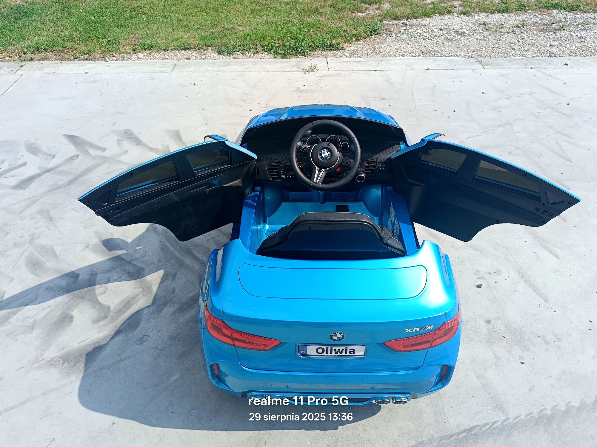 BMW X6 zdalnie sterowane z pilotem