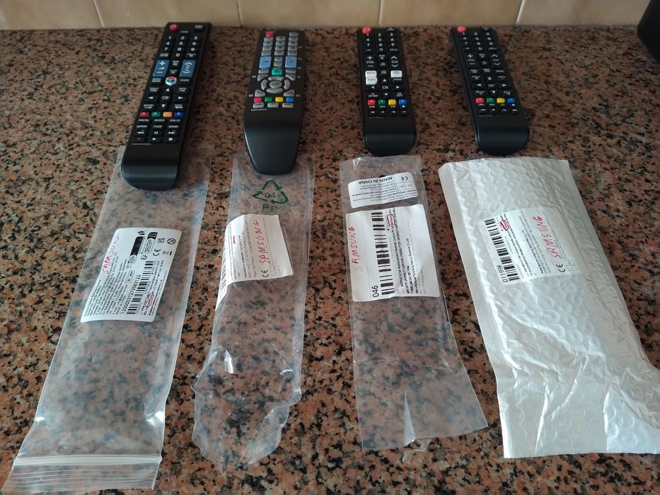 Comando remoto para TVs Samsung casa quarto apartamento vivenda.