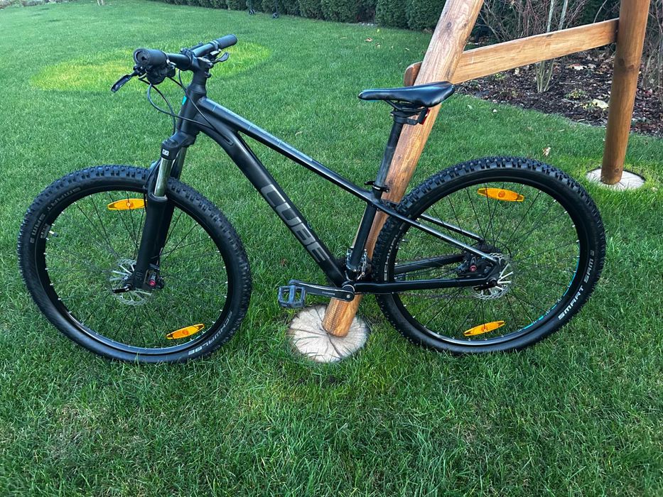 Rower CUBE 27.5 koła, rama XS, hamulce tarczowe hydrauliczne