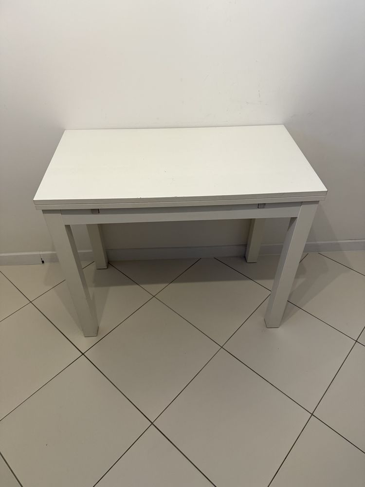 Stół kuchenny rozkładany z krzesłami IKEA