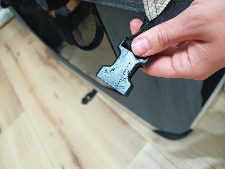 Duży transporter kojec klatka dla psa kota 70 cm