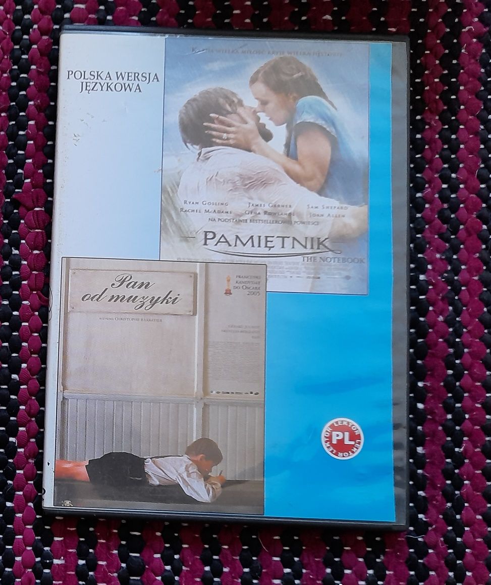 Film pamiętnik, film Pan od muzyki, 2 filmy, filmy