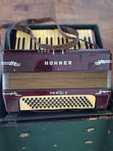 Przedwojenny zabytkowy akordeon Hohner Verdi II, 80 basów,mocny dźwięk
