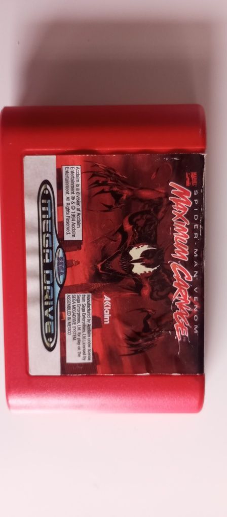 Maximum carnage sega mega drive